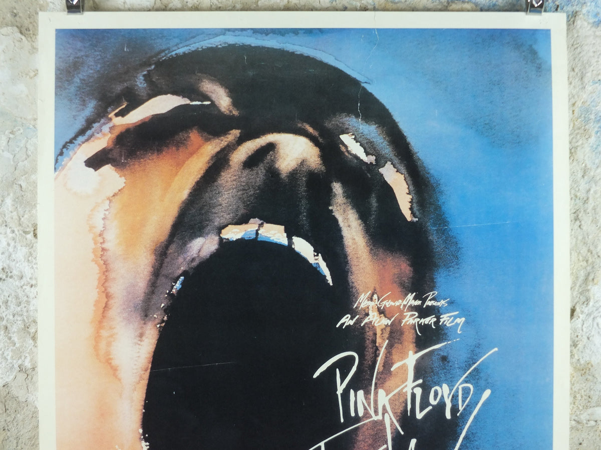 1980s Pink Floyd The Wall Poster, Scream, "Another Brick in the Wall, Part 2" "Run Like Hell" "Comfortably Numb", musical wall art decor