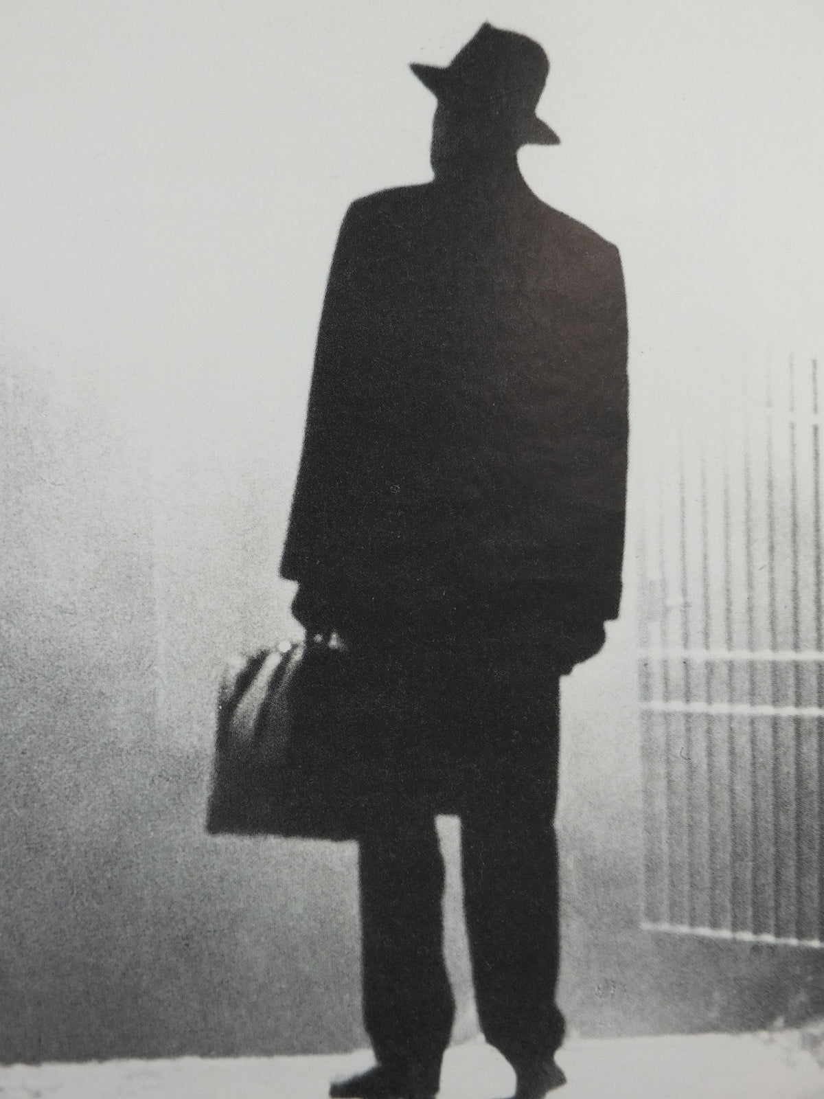 1973 The Exorcist Poster, The famous silhouette of Lankester Merrin the priest, movie cinema memorabilia, wall art decor