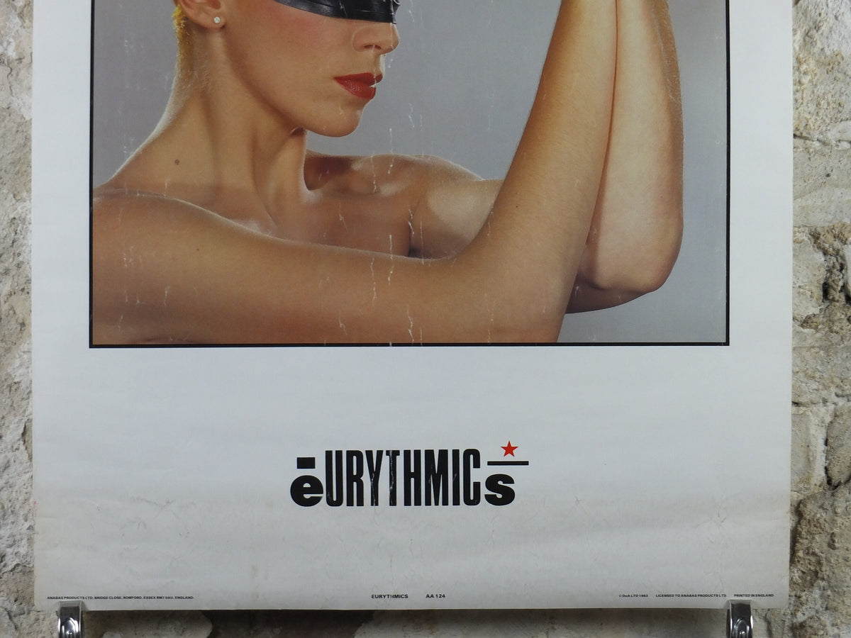 1983 Eurythmics Poster, licenced to Anabas AA124, Synthpop new wave dance rock, band music, wall art decor