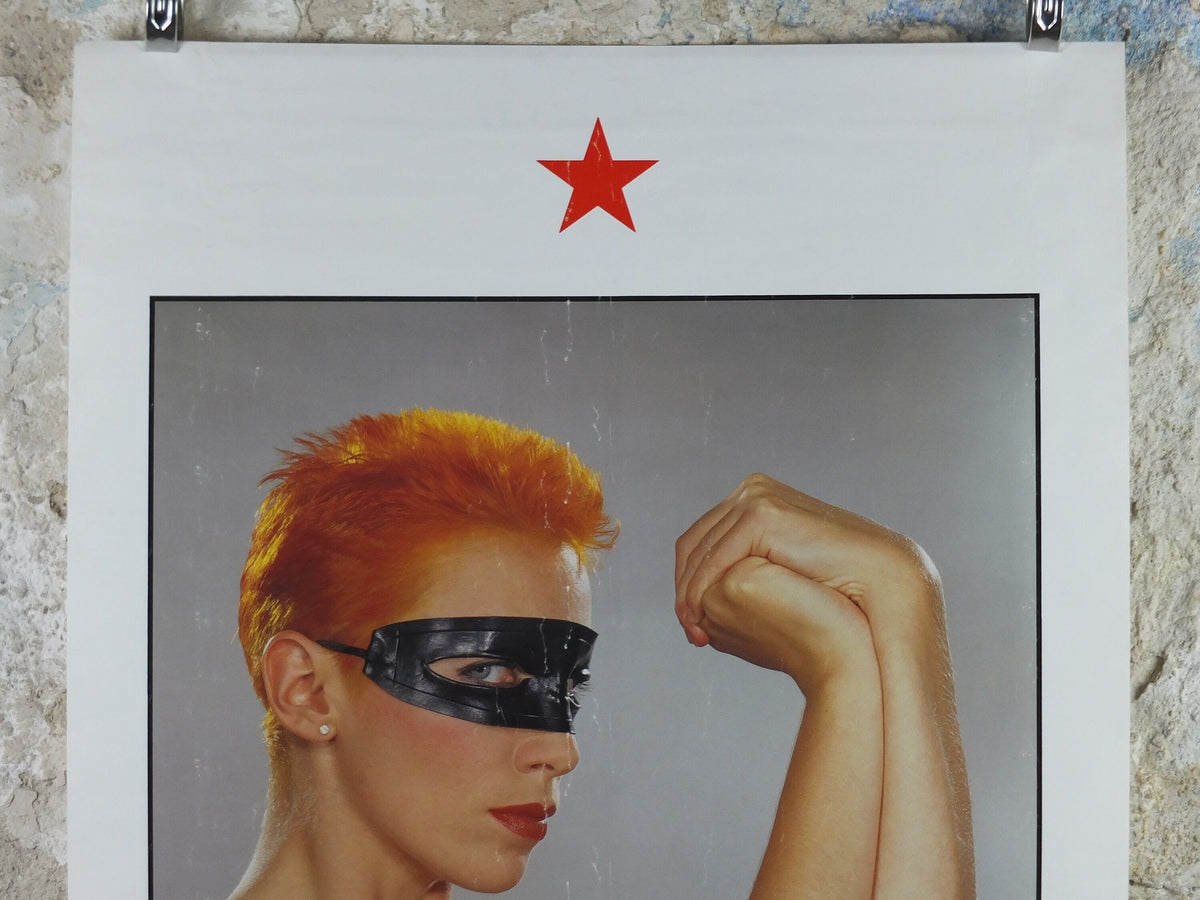 1983 Eurythmics Poster, licenced to Anabas AA124, Synthpop new wave dance rock, band music, wall art decor