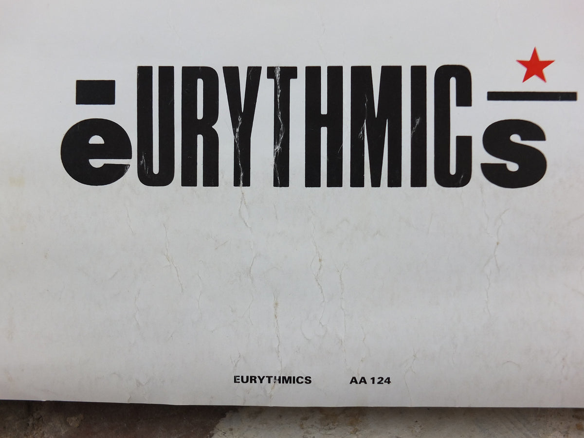 1983 Eurythmics Poster, licenced to Anabas AA124, Synthpop new wave dance rock, band music, wall art decor