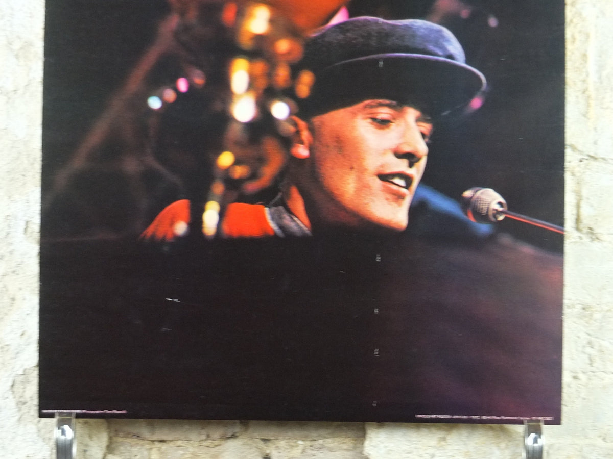 1972 Gilbert O'Sullivan Poster, piano in the lights, soft rock, pop, easy listening, band music, wall art decor