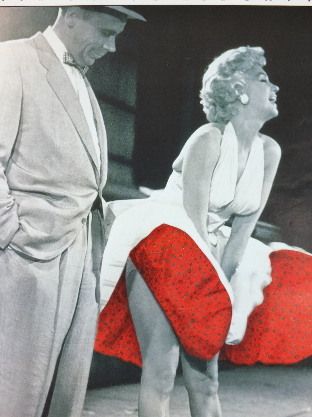 1987 Vintage Liberty Poster, Jubilee by Marilyn Monroe, London Regent Street Department Store, Seven Year Itch, wall art decor