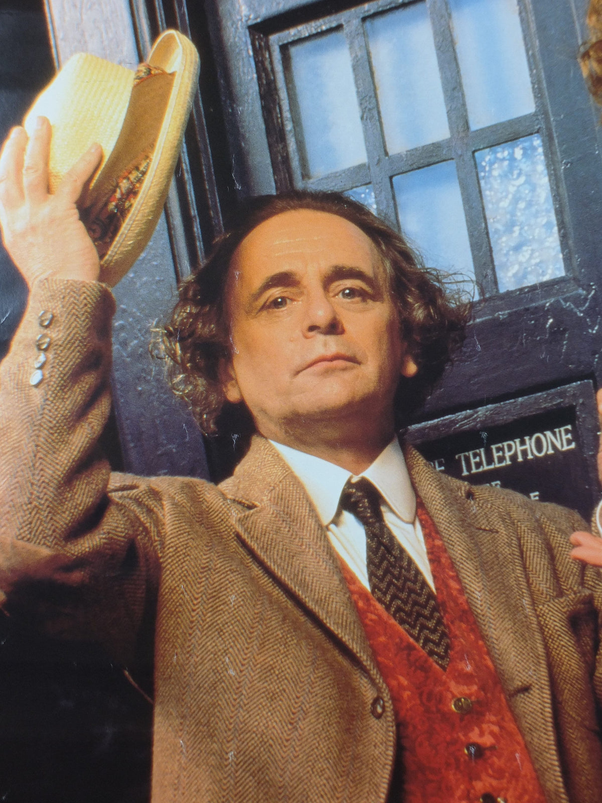 1996 Doctor Who Poster, The Doctors Paul McGann with Sylvester McCoy BBC vintage science fiction gifts for teenagers, fantasy wall art decor