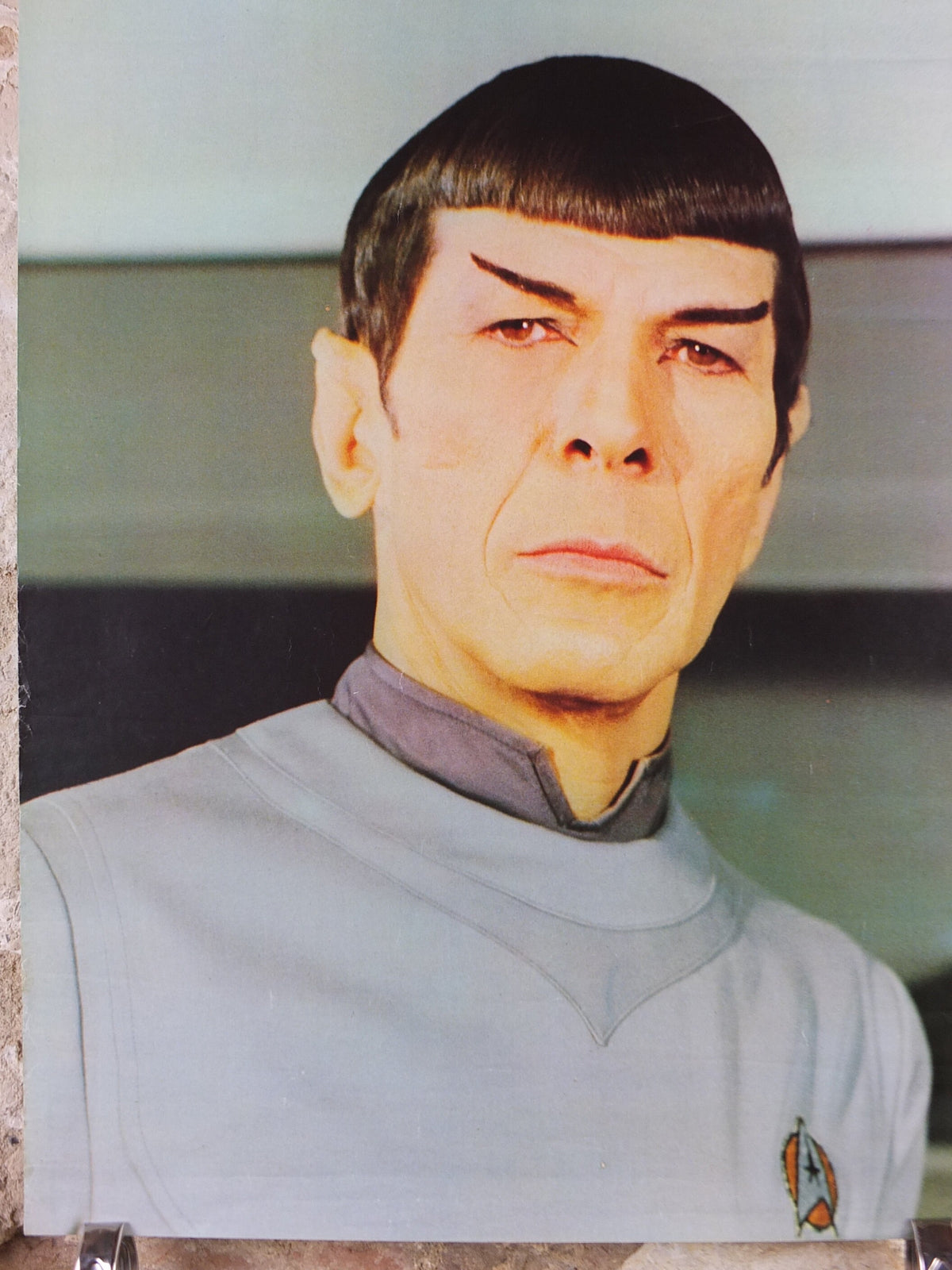 Original Vintage Star Trek the Movie Poster, Spock, Leonard Nimoy, Vulcan, wall art cinema film memorabilia 1980