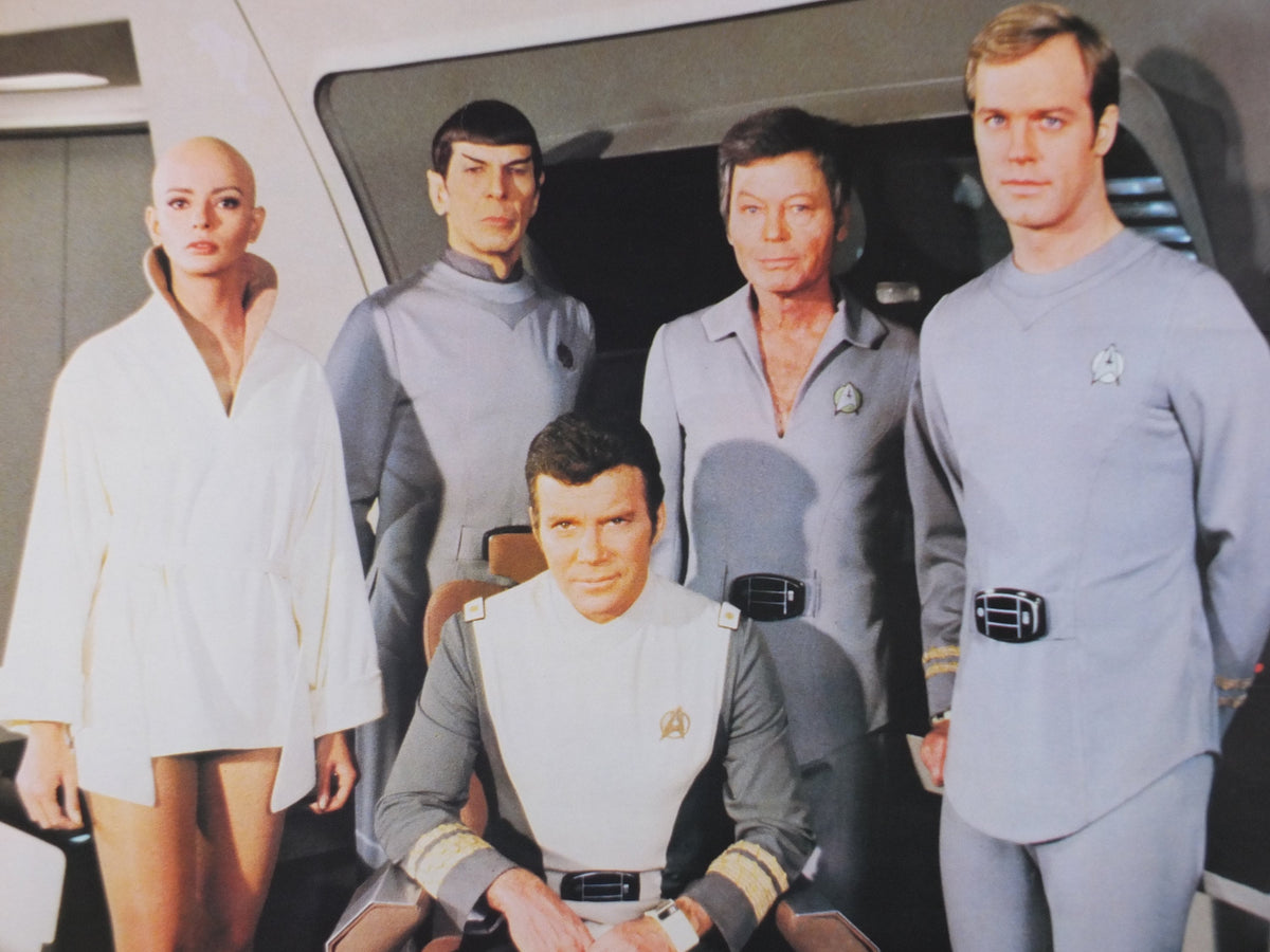 Original Vintage Star Trek the Movie Poster, Captain Kirk, Spock, McCoy, Nimoy, Ilia, Decker wall art cinema film memorabilia 1980