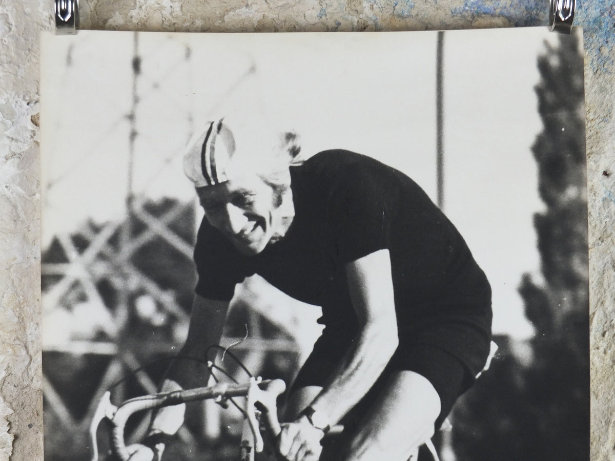 Vintage Cycling Poster, monochrome racing bike, road racing, Mamil, middle aged man in lycra, wall art retro decor