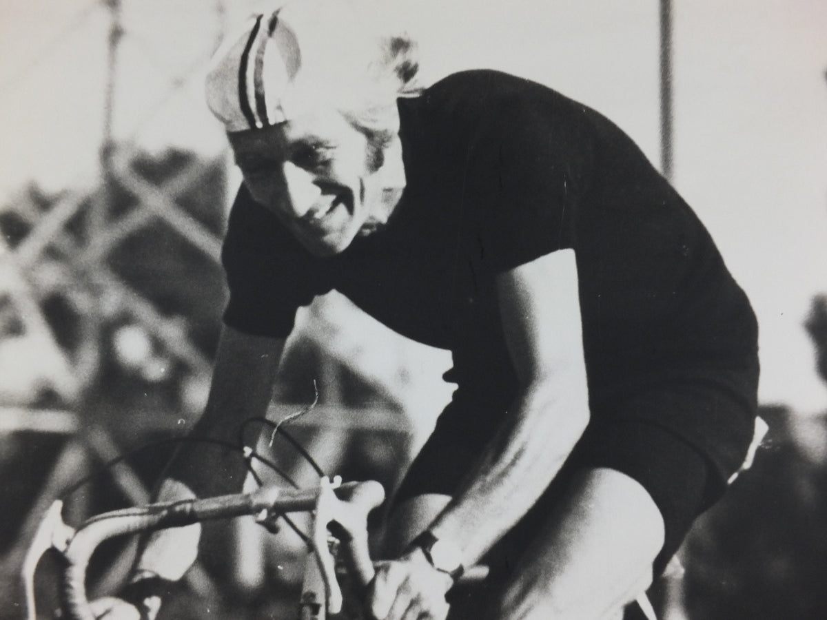 Vintage Cycling Poster, monochrome racing bike, road racing, Mamil, middle aged man in lycra, wall art retro decor