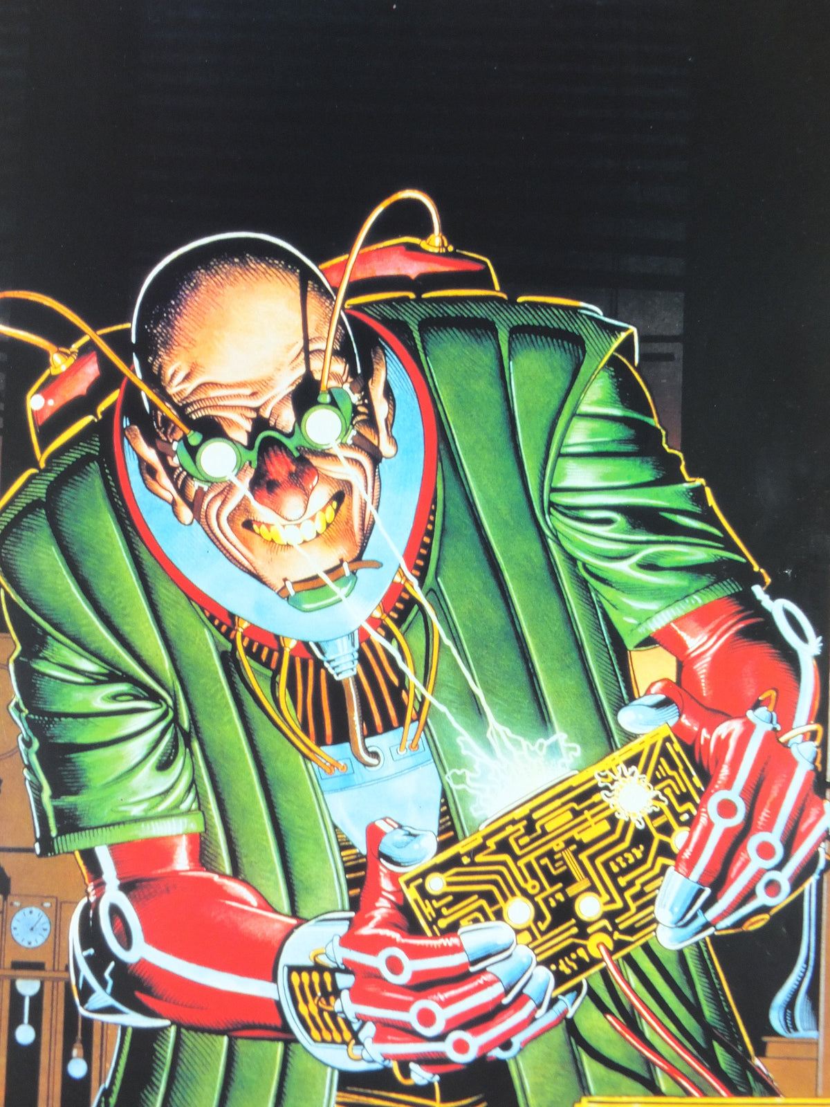 1990 Fighting Fantasy Poster, Appointment with F.E.A.R. by Brian Bolland, Steve Jackson, Ian Livingstone, Games Workshop, wall art decor