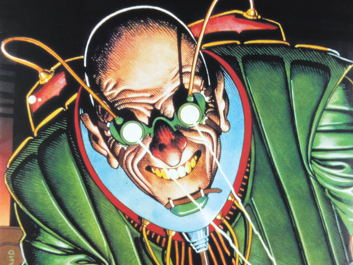 1990 Fighting Fantasy Poster, Appointment with F.E.A.R. by Brian Bolland, Steve Jackson, Ian Livingstone, Games Workshop, wall art decor