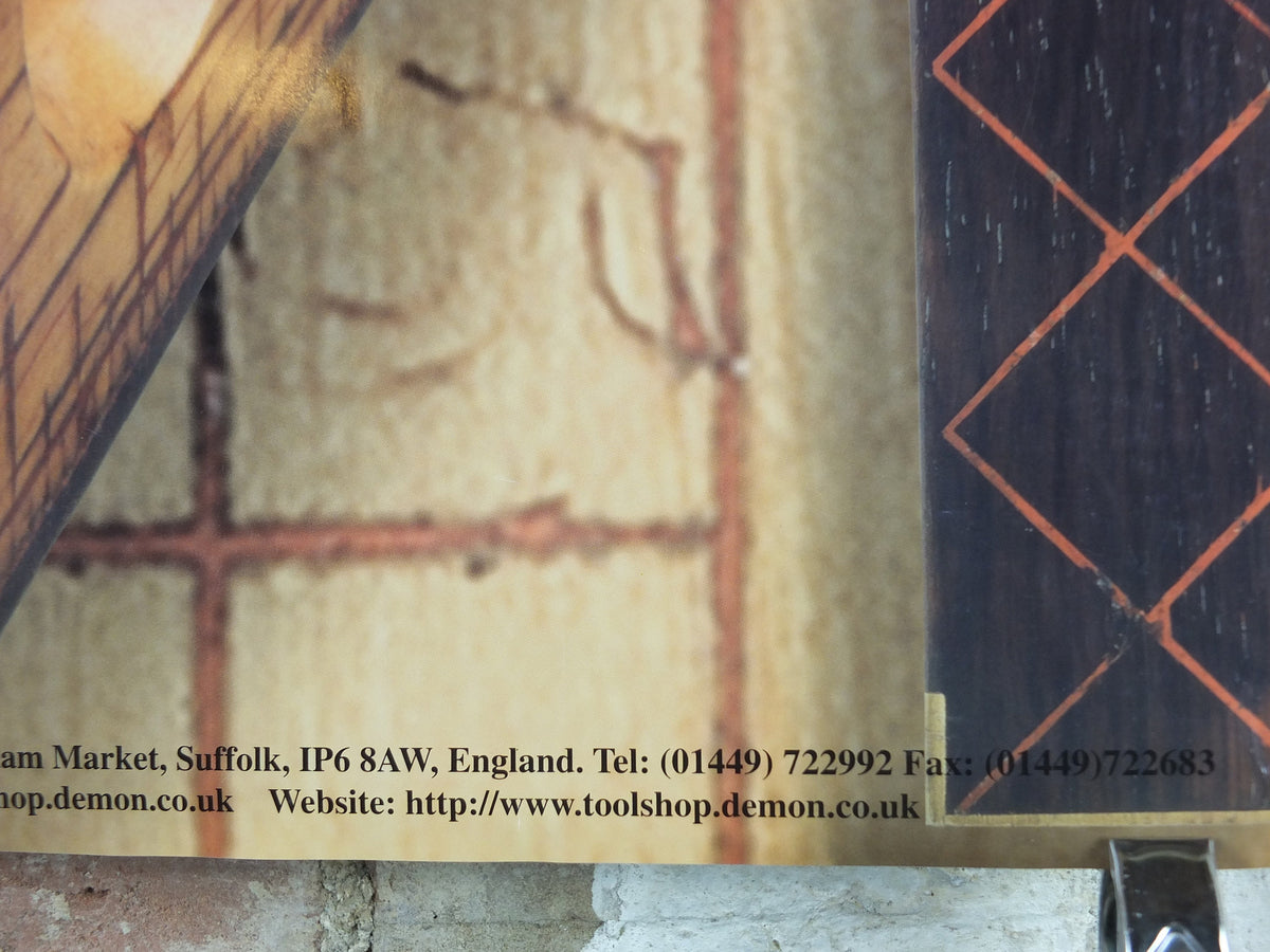 Industrial Antique Tools Poster, The Tool Shop, Needham Market, Suffolk, carpentry square, industrial wall art retro decor
