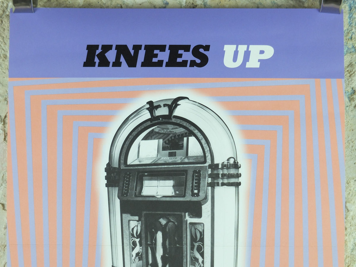 1990s Dancing Jukebox Poster, Active for Life Health Education Authority for healthy lifestyle, fitness advertising print wall art decor