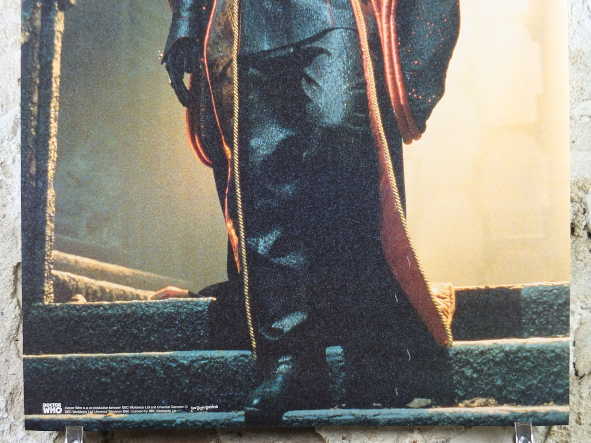 1996 Doctor Who Poster, Eric Roberts as the Master, BBC, vintage science fiction gifts for boys, girls and teenagers, fantasy wall art decor