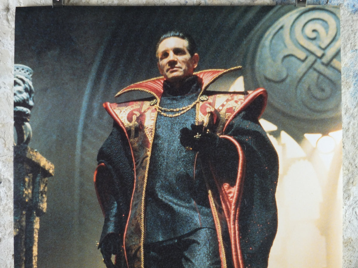 1996 Doctor Who Poster, Eric Roberts as the Master, BBC, vintage science fiction gifts for boys, girls and teenagers, fantasy wall art decor