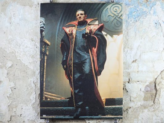 1996 Doctor Who Poster, Eric Roberts as the Master, BBC, vintage science fiction gifts for boys, girls and teenagers, fantasy wall art decor