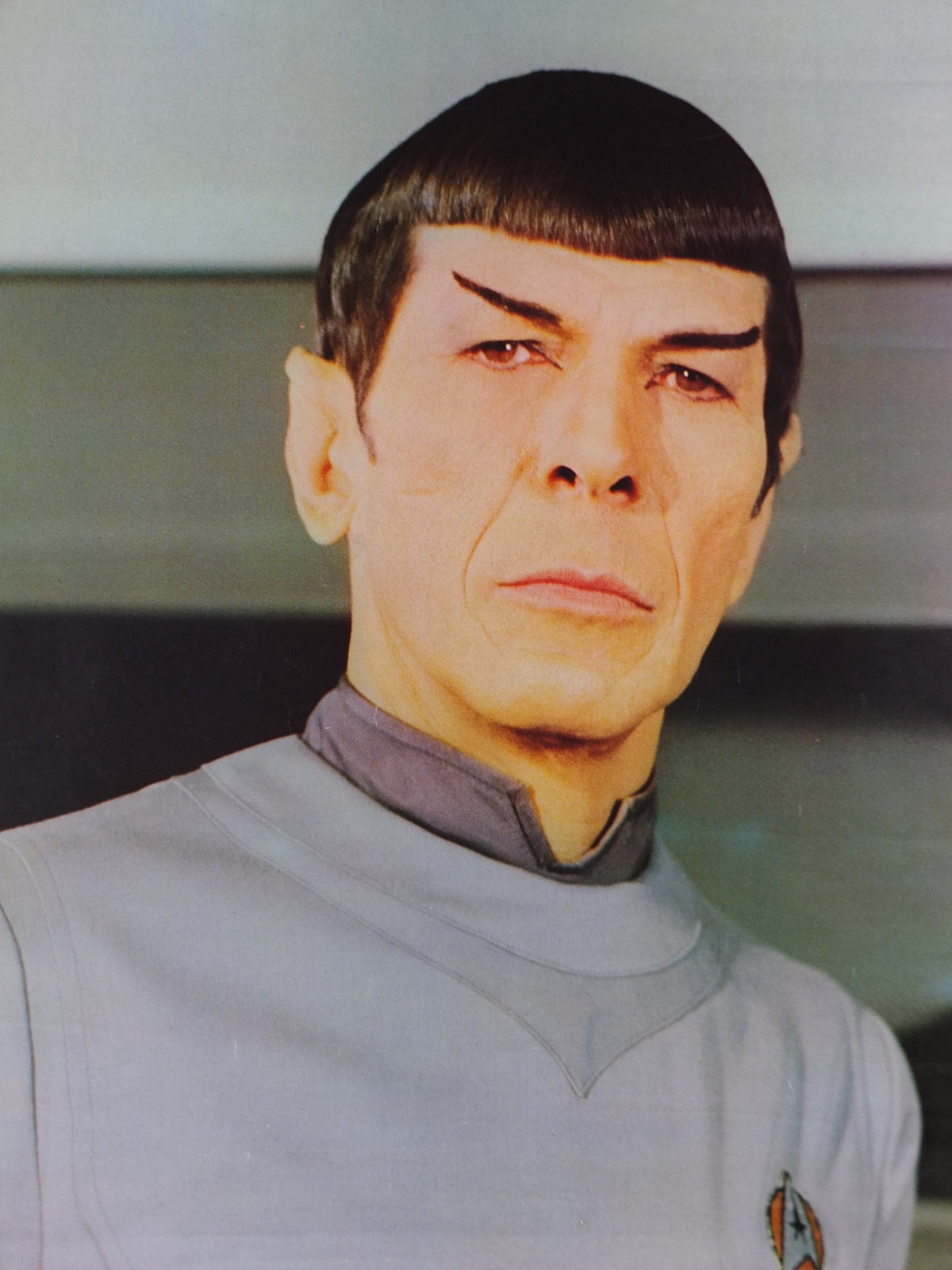 Original Vintage Star Trek the Movie Poster, Spock, Leonard Nimoy, Vulcan, wall art cinema film memorabilia 1980
