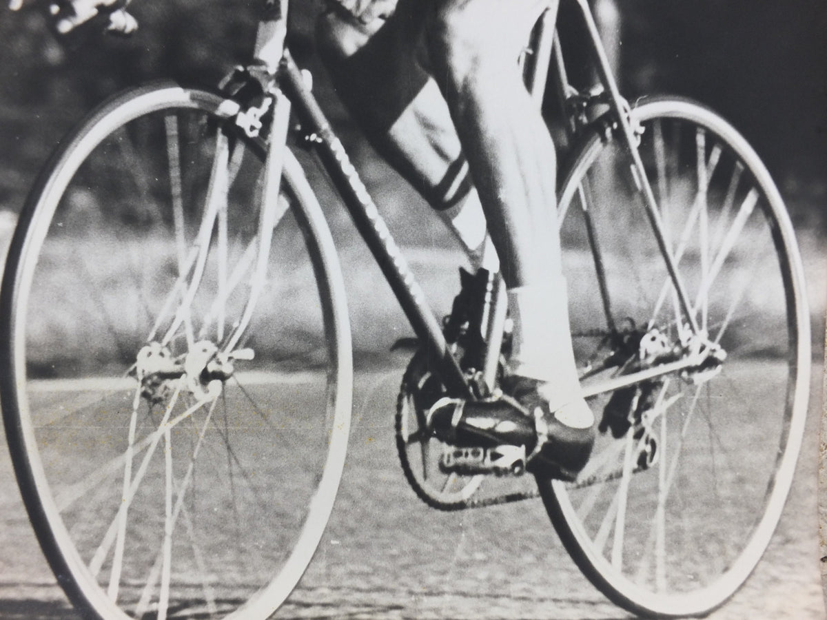 Vintage Cycling Poster, monochrome racing bike, road racing, Mamil, middle aged man in lycra, wall art retro decor