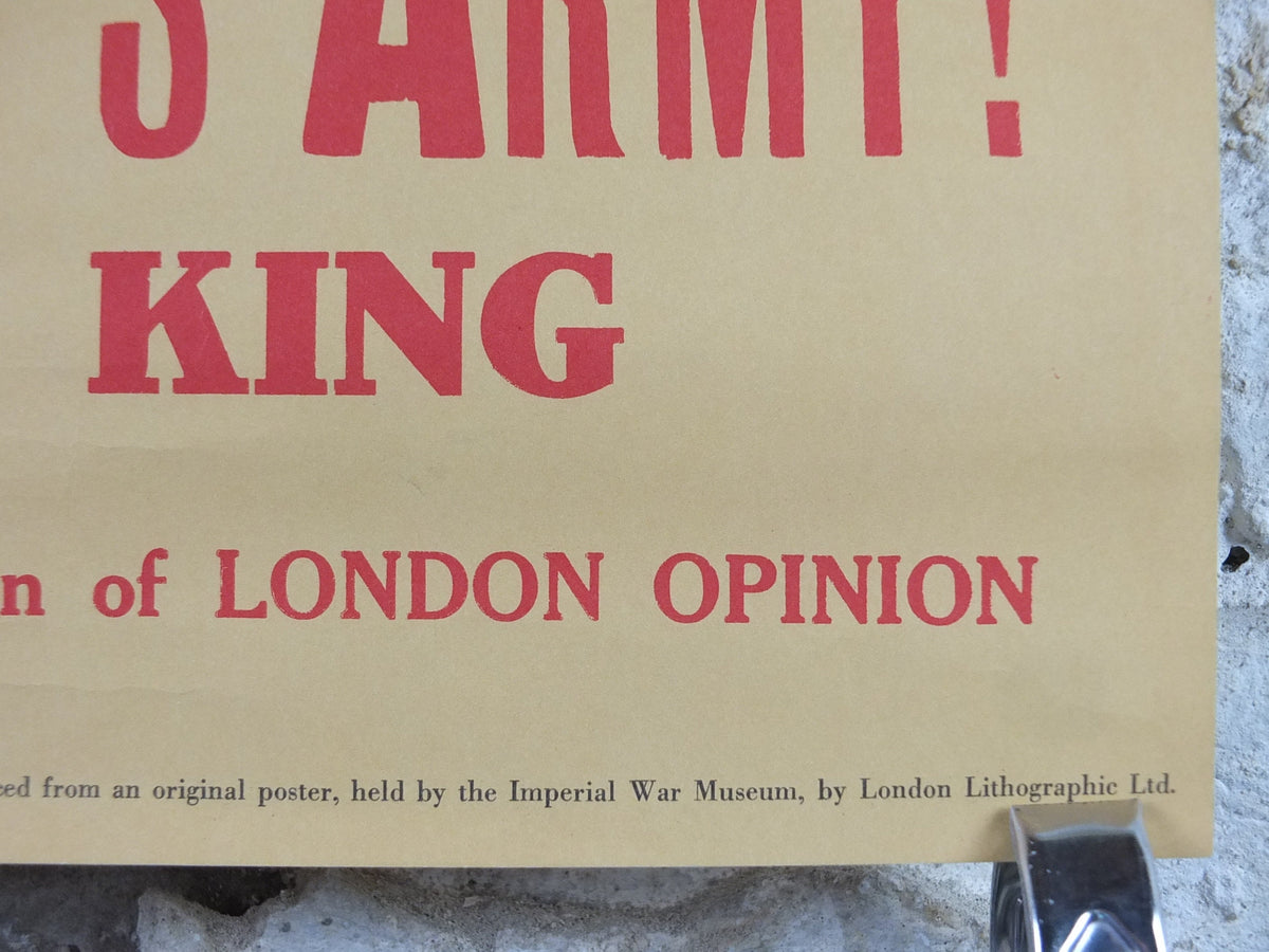 1970s Vintage Lord Kitchener Wants You Poster, World War 1 WW1 1914, propaganda print wall art decor
