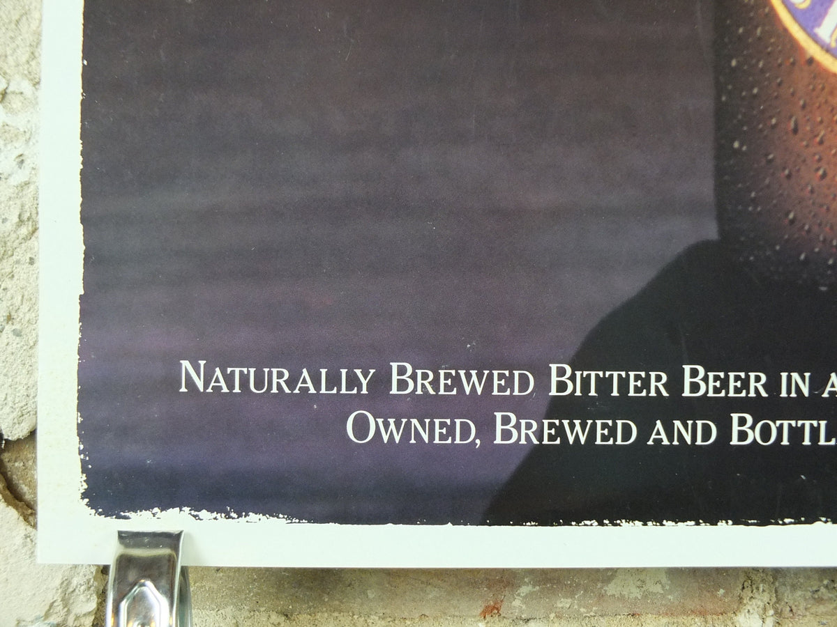 1993 Mariner Bitter Poster, Brewing up a Storm, Fremantle Brewing Co Australia, advertising lager beer, wall art decor