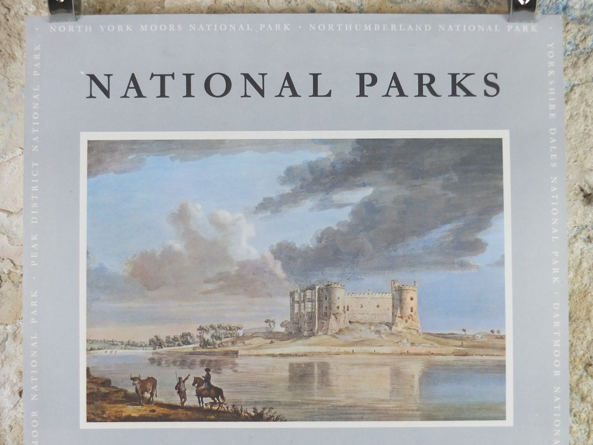 1965 Pembrokeshire Coast National Park Poster, Paul Sandby, Milford Haven, Travel and Tourism, walking trail, wall art decor