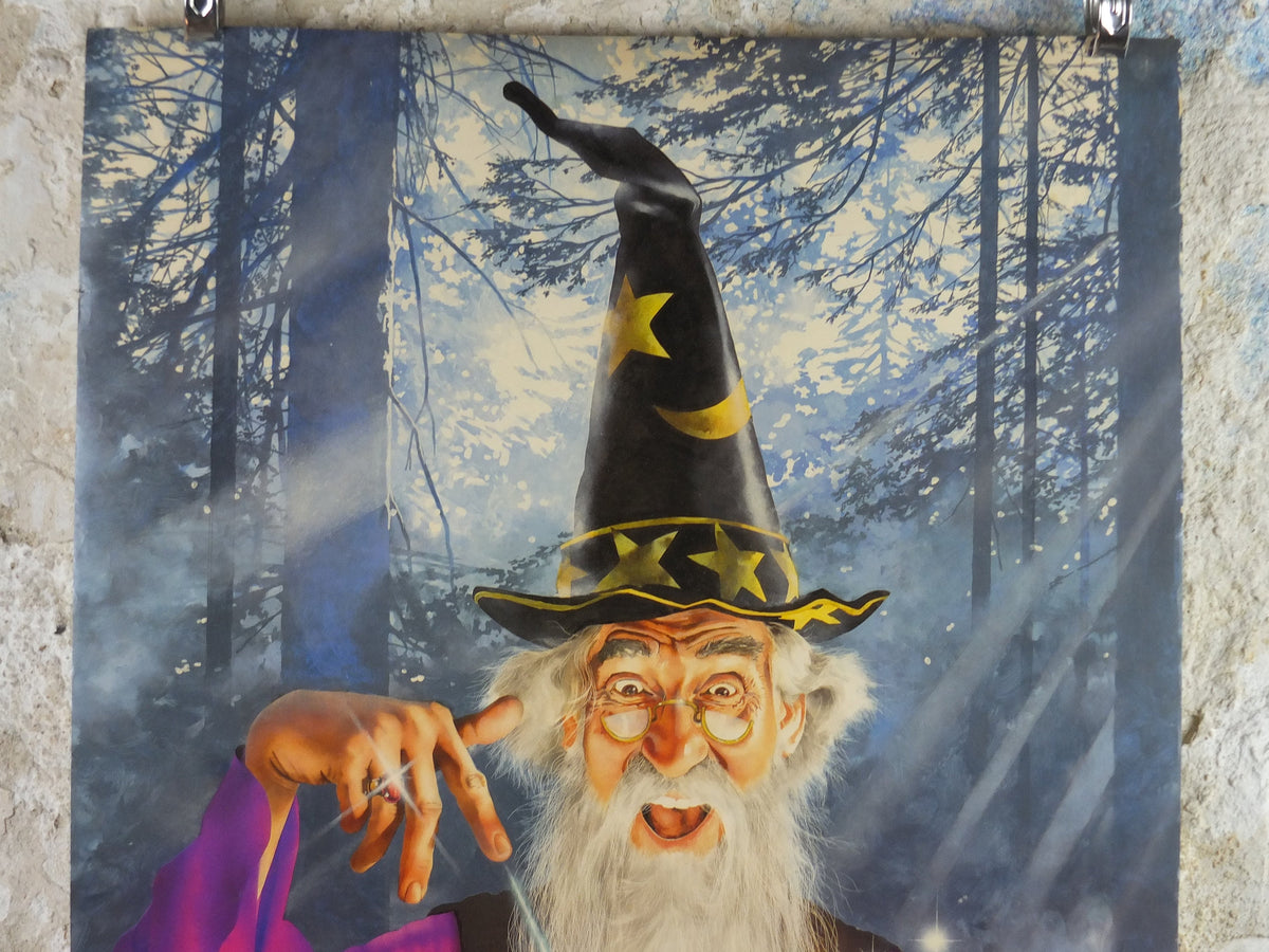 1989 Tree Wizard Poster, by Irvine Peacock, From Athena International, 0308603, fantasy wall art decor