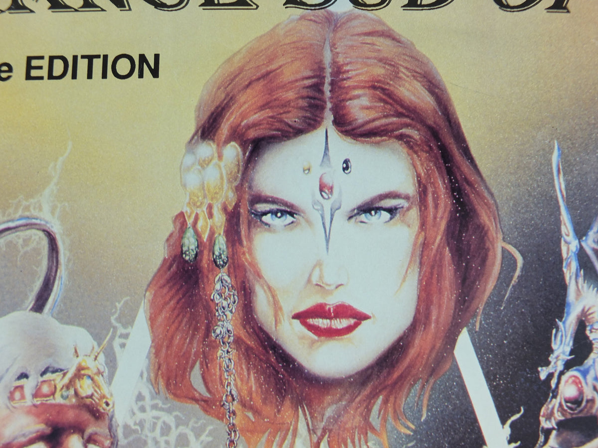 1993 French Roleplay, Wargame and Figurine Poster, from Toulon, Fort Faron, Tournoi de Jeux de Roles et Wargames fantasy wall art decor