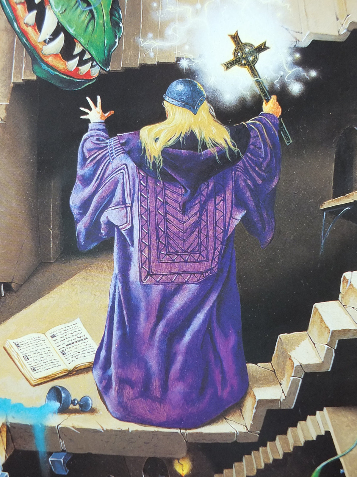 1995 Lord of the Dragon Poster, by Max Henkle, From Scandecor, 1260, fantasy wall art decor