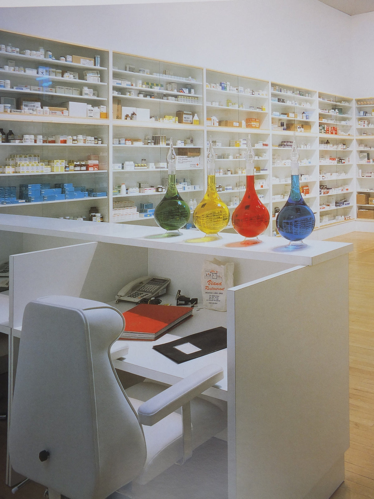 2002 Damien Hirst Pharmacy Poster, Modern Art from the Tate Gallery, Notting Hill restaurant, gallery exhibition wall art decor