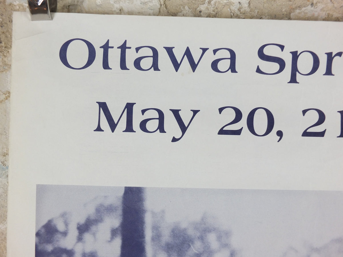 1978 Ottawa Cycling Poster, Ottawa Spring Classic, Canada, vélo, racing bike, road racing, Mamil, wall art retro decor
