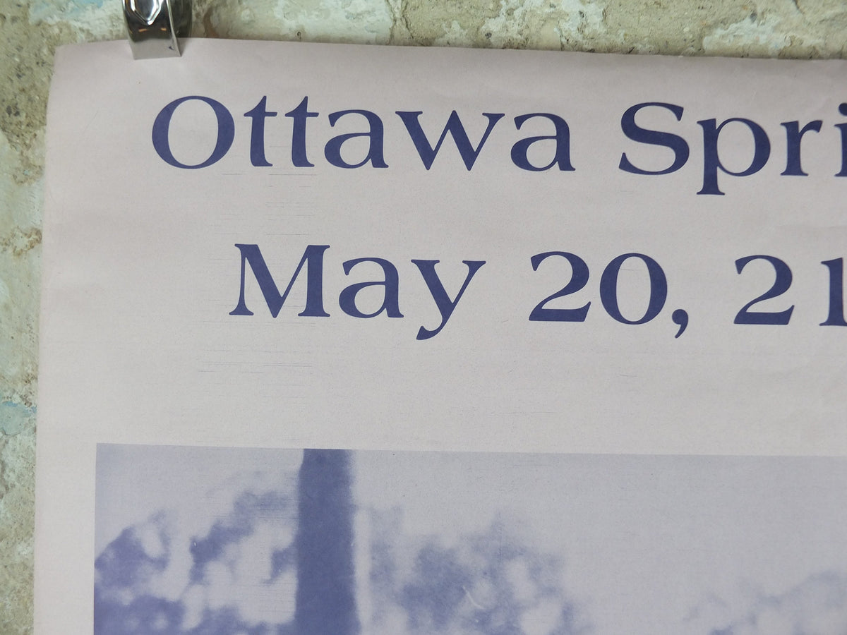 1978 Ottawa Cycling Poster, Ottawa Spring Classic, Quebec, Canada, vélo, racing bike, road racing, Mamil, wall art retro decor