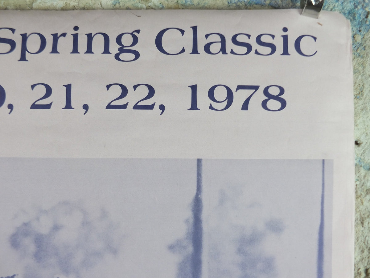 1978 Ottawa Cycling Poster, Ottawa Spring Classic, Quebec, Canada, vélo, racing bike, road racing, Mamil, wall art retro decor