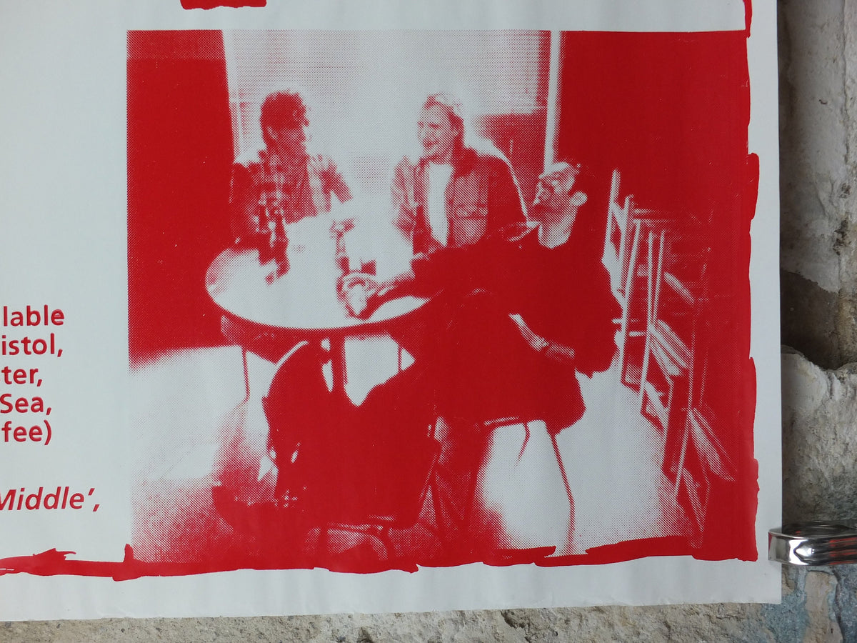 1995 The Jeff Healey Band Concert Poster, Bristol Colston Hall, musical wall art decor