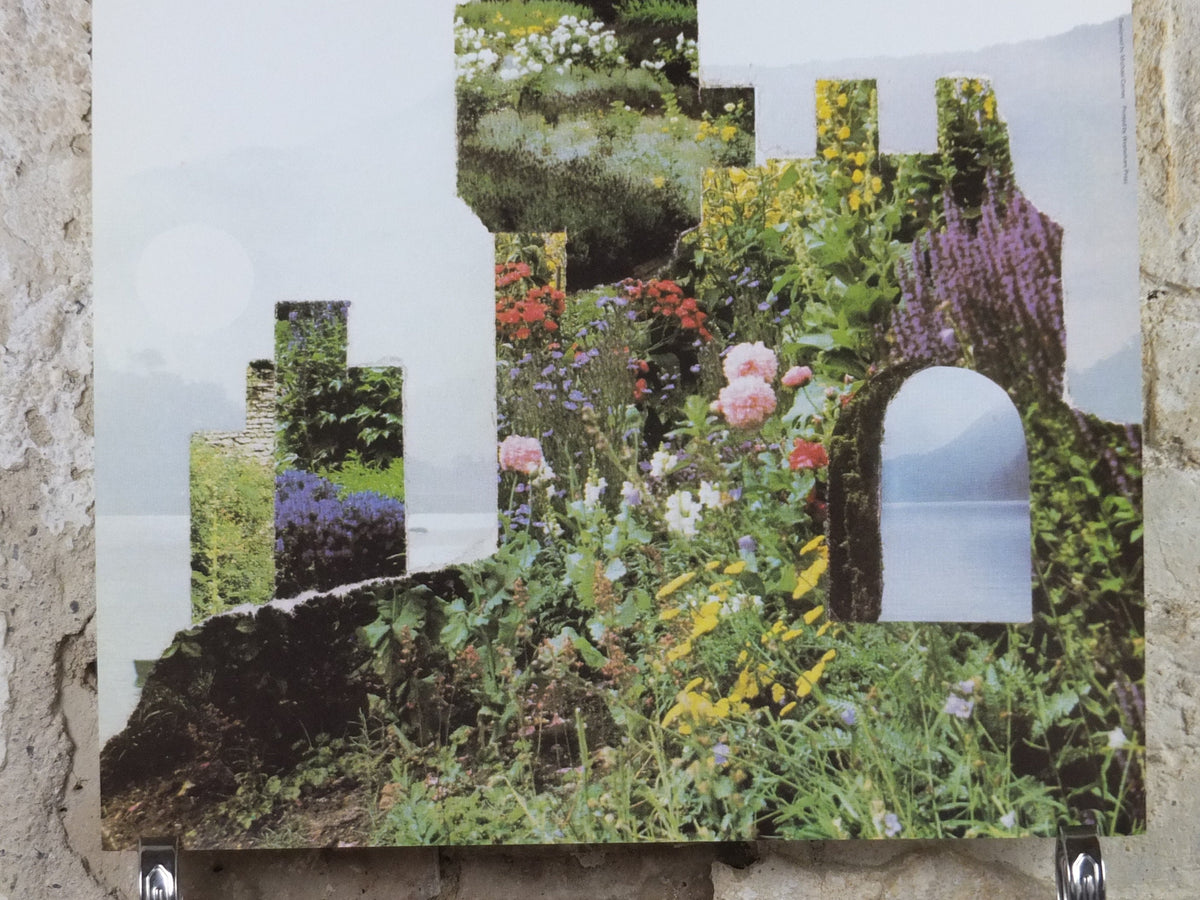1970s Original National Trust Poster, 200 Houses and Gardens, by Michael Carney, heritage conservation, wall art retro decor