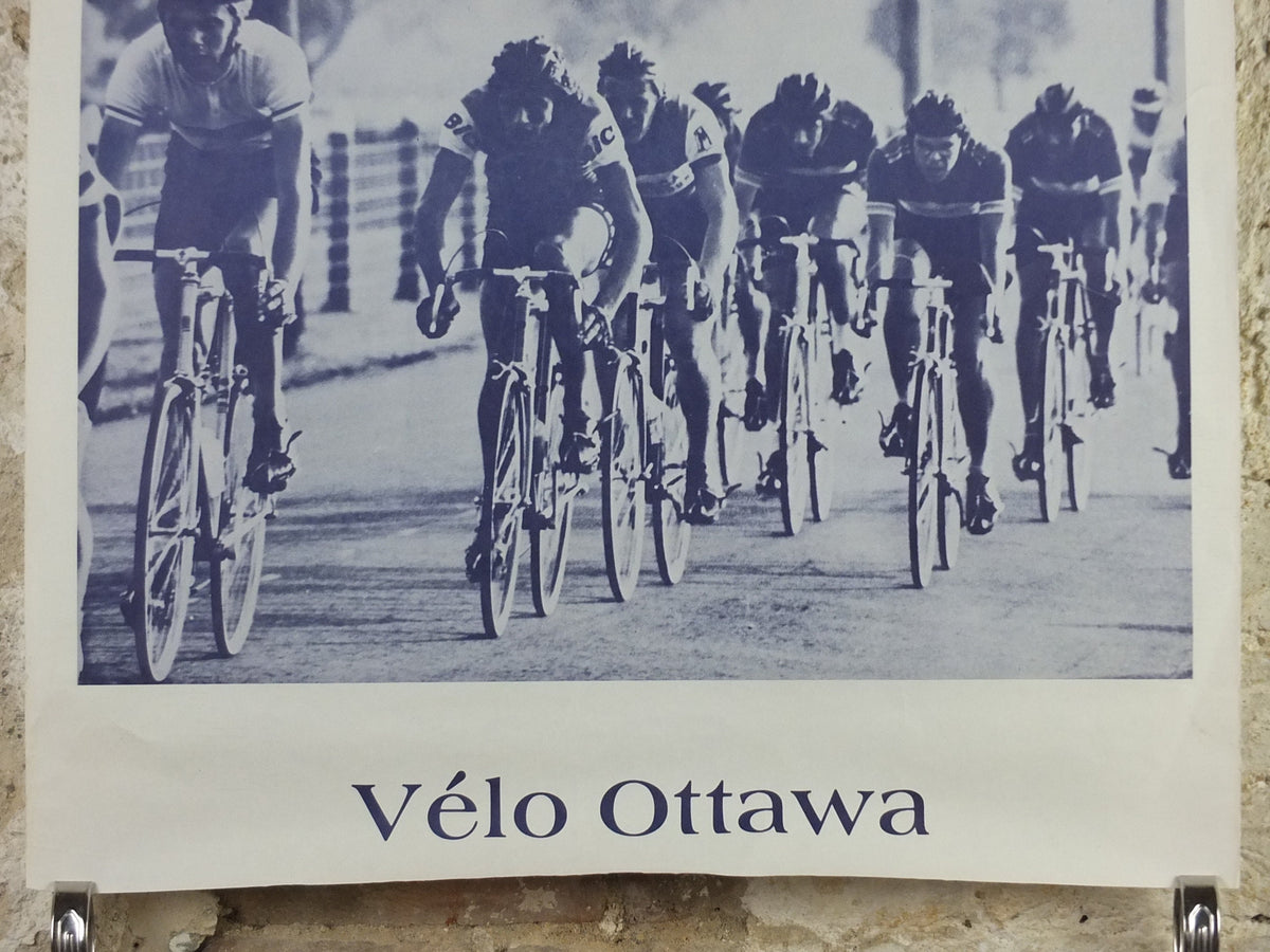 1978 Ottawa Cycling Poster, Ottawa Spring Classic, Canada, vélo, racing bike, road racing, Mamil, wall art retro decor