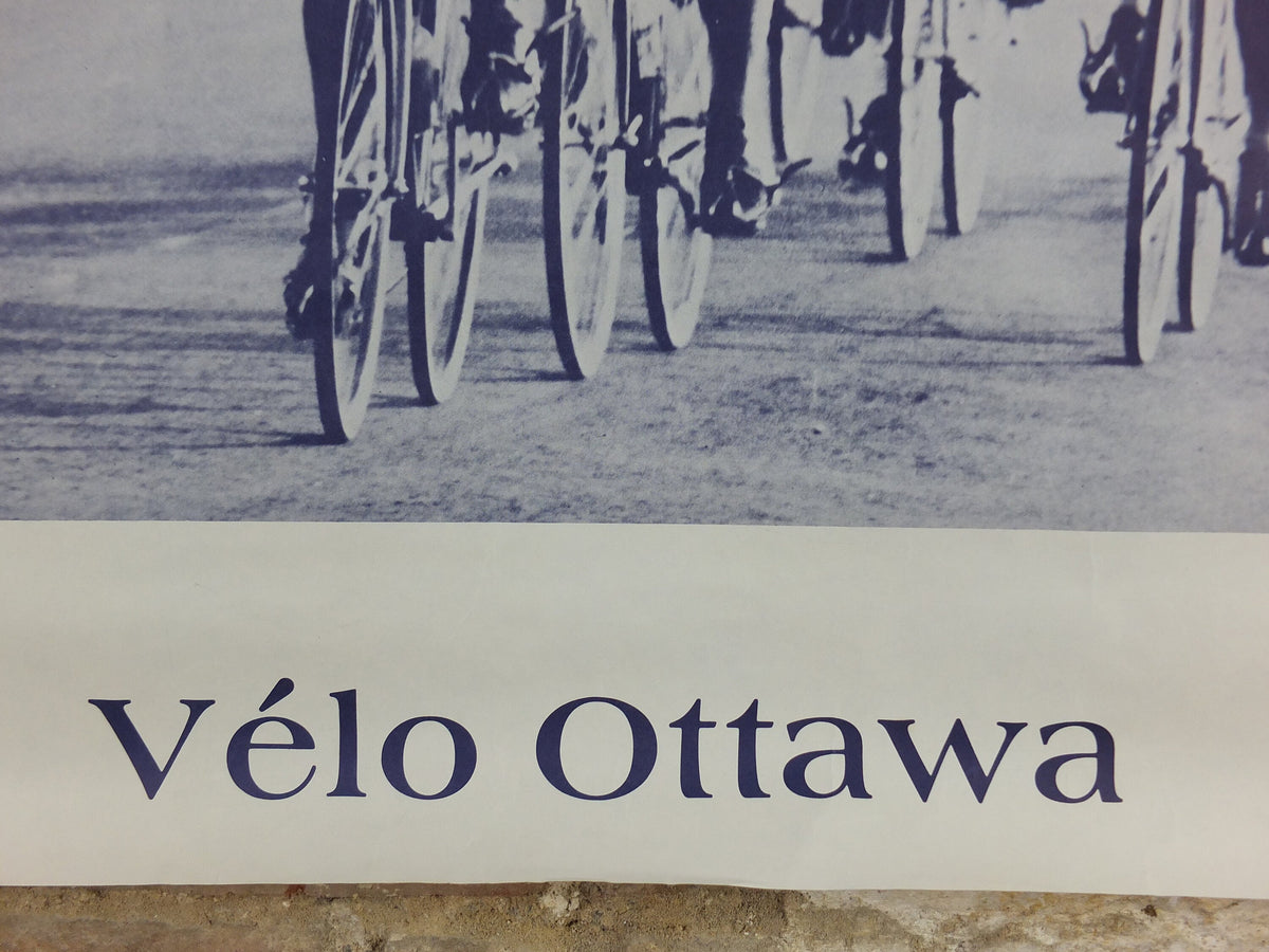 1978 Ottawa Cycling Poster, Ottawa Spring Classic, Canada, vélo, racing bike, road racing, Mamil, wall art retro decor