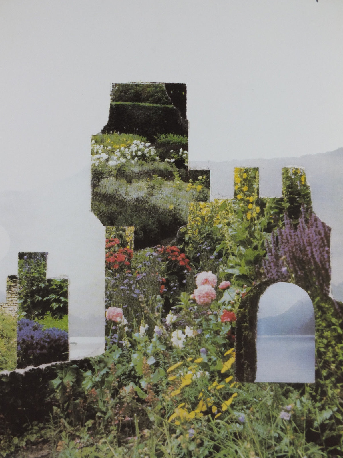 1970s Original National Trust Poster, 200 Houses and Gardens, by Michael Carney, heritage conservation, wall art retro decor