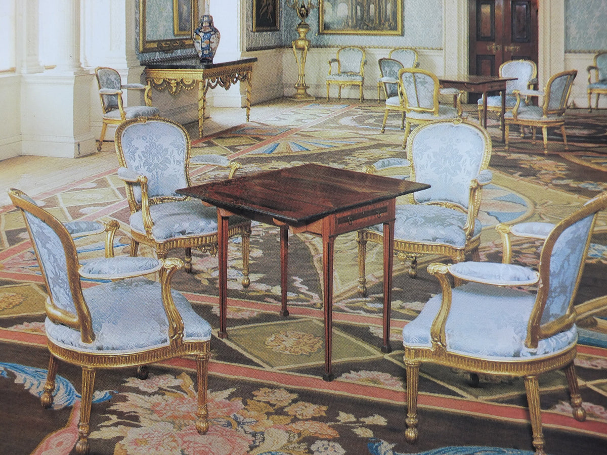 1970s Original National Trust Poster, The Saloon, Saltram House, Devon, West Country, England, heritage conservation, wall art retro decor