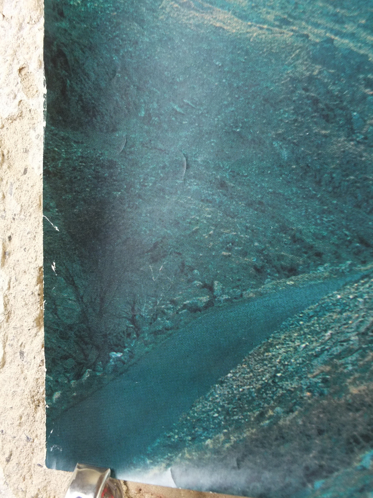 1970s Original National Trust Poster, Lake District, Honister Pass, Cumbria, England, heritage conservation, wall art retro decor