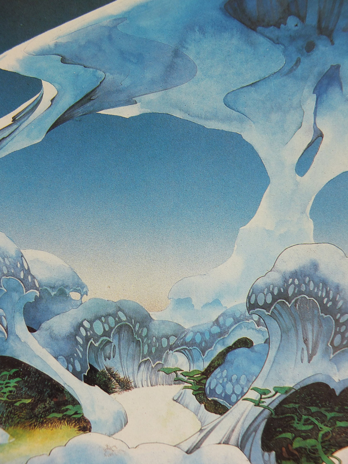 1973 Spring Poster, by Roger Dean, From Paper Tiger and Dragon's World, RDF 02, fantasy wall art decor