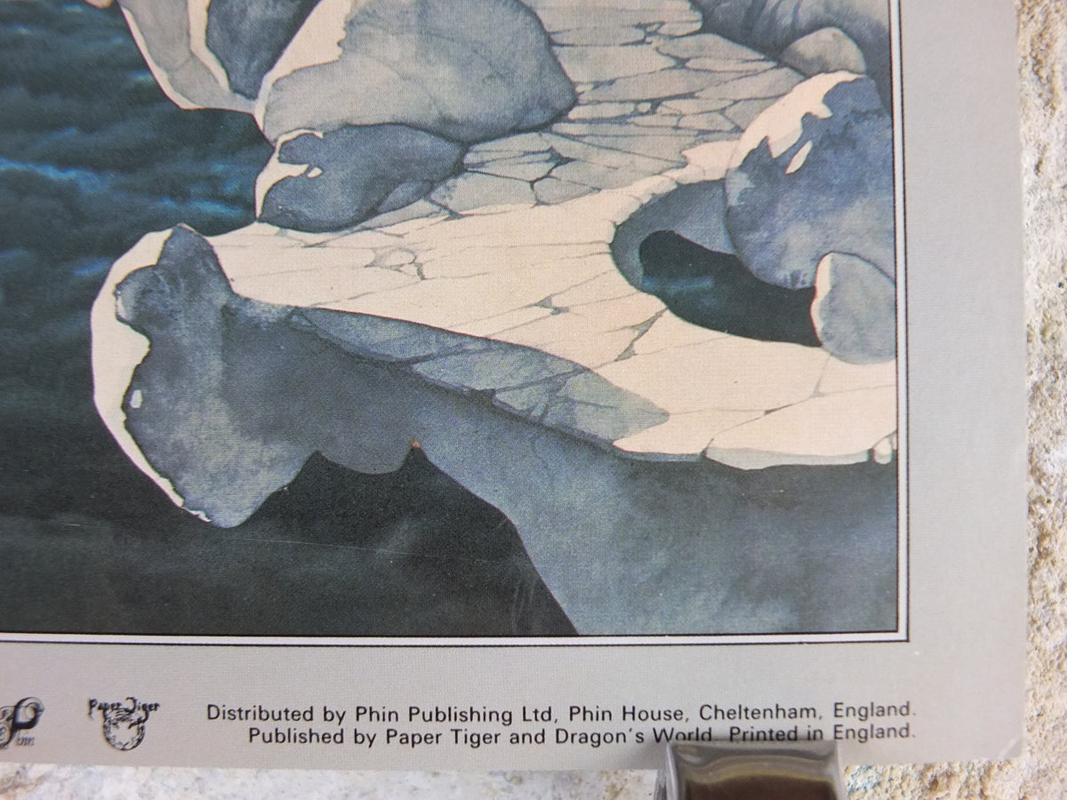 1977 Natural Avenues Poster, by Martyn & Roger Dean, From Paper Tiger and Dragon's World, RDF 07, fantasy wall art decor
