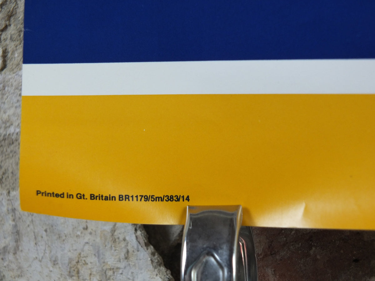 1970s British Caledonian Airways Poster, Europe, McDonnell Douglas DC 10, Aviation, travel wall art decor