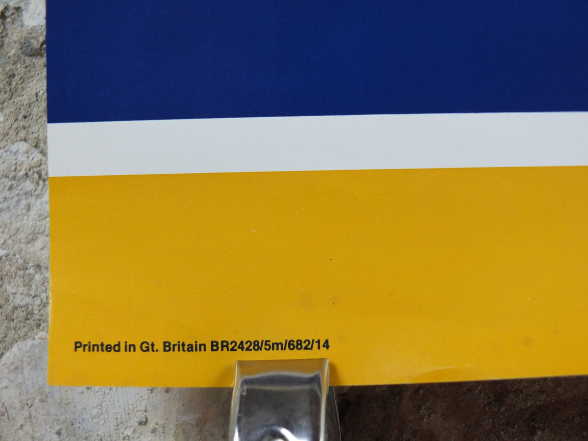 1970s British Caledonian Airways Poster, London, McDonnell Douglas DC 10, Aviation, travel wall art decor
