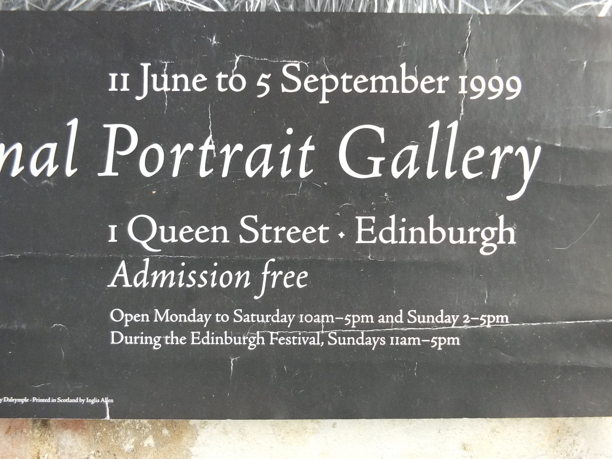 1999 Murray Johnson Poster, Kielder Forest Northumberland, Scottish National Portrait Gallery, landscape, gallery exhibition wall art decor