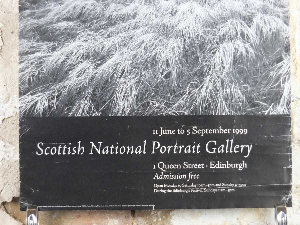 1999 Murray Johnson Poster, Kielder Forest Northumberland, Scottish National Portrait Gallery, landscape, gallery exhibition wall art decor