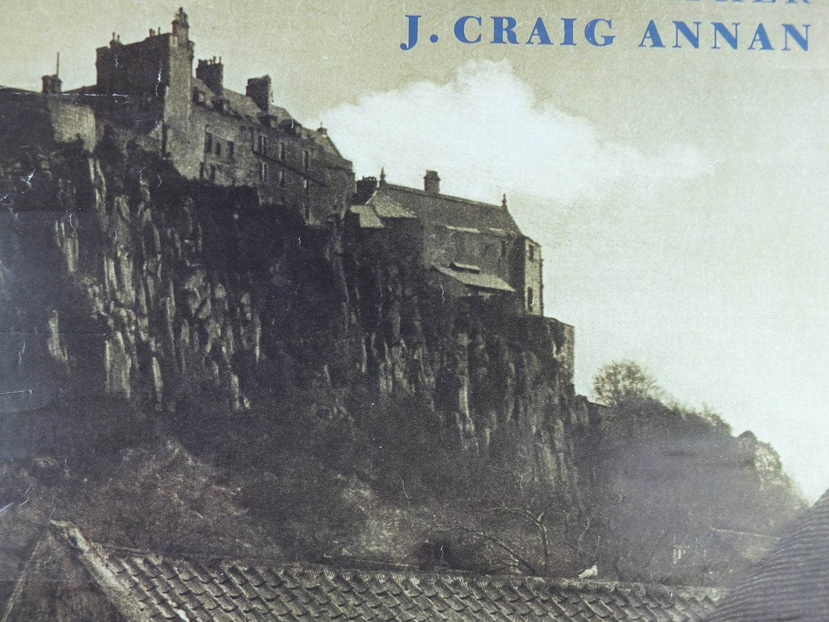 1992 J. Craig Annan Poster, Stirling Castle, Scottish Gallery of Modern Art, Edinburgh, photography, gallery exhibition wall art decor