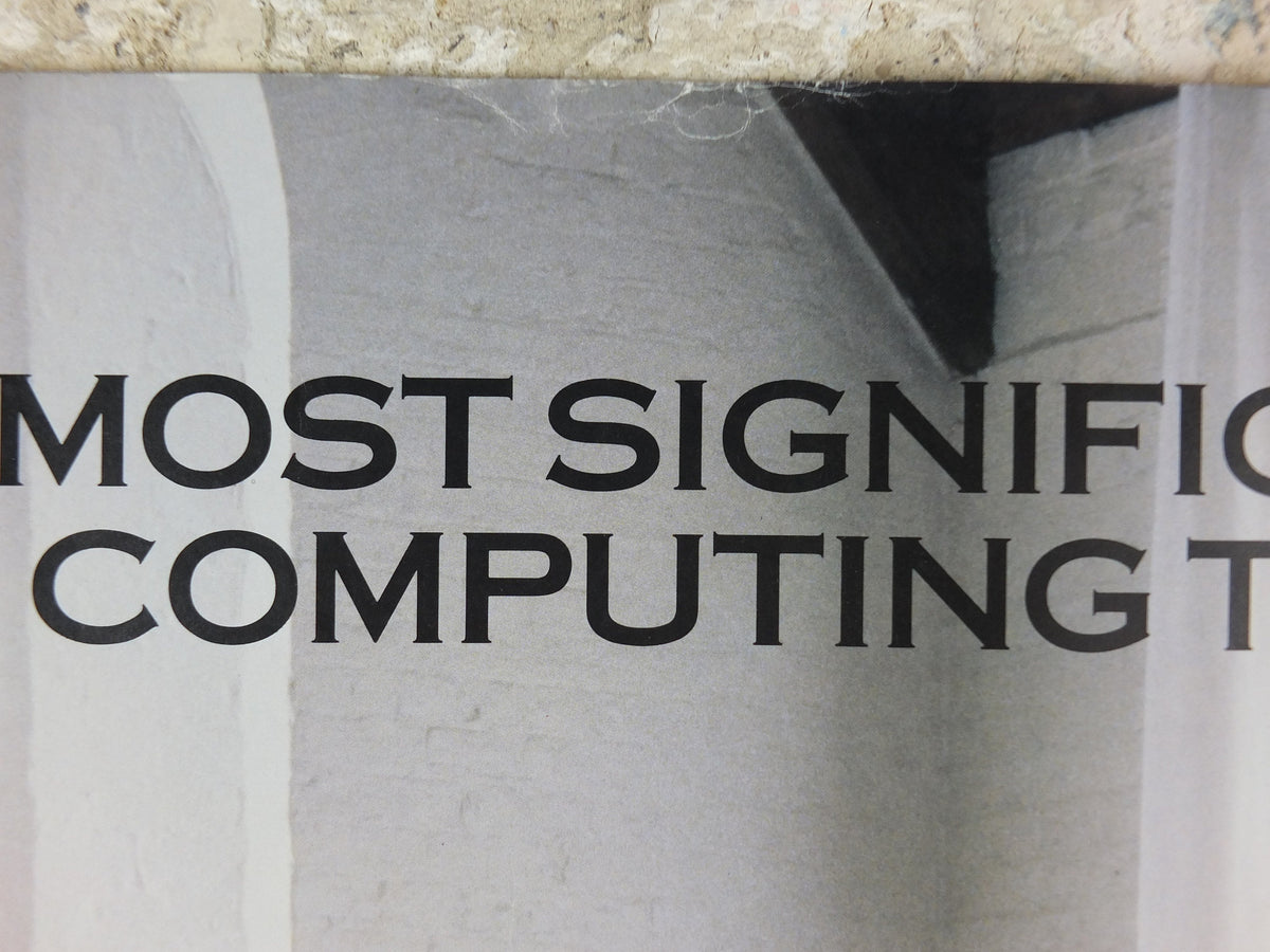1989 Apricot VX Poster, the first 486 to market, computer technology pc server, retro wall art decor