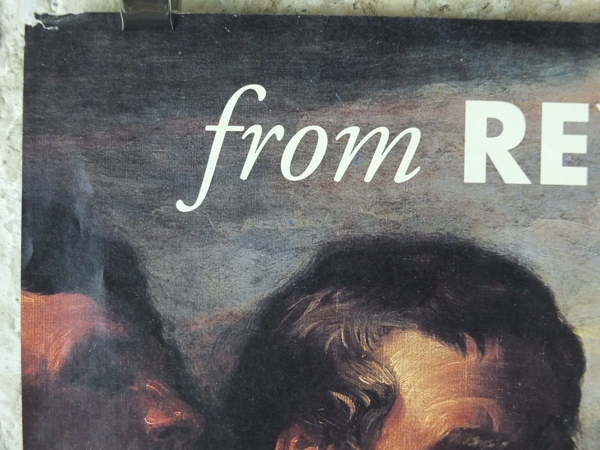 1991 Royal Academy of Arts Poster, John Singleton Copley, "The Tribute Money" 1782 artist gallery exhibition, wall art decor