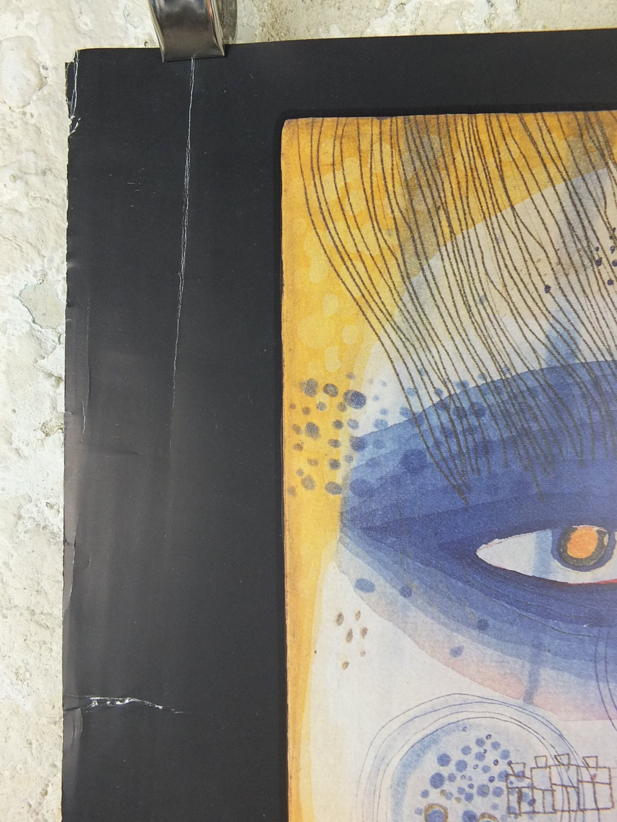 1991 Friedensreich Hundertwasser Poster, Meadowman, Wiesenmann, L'Homme Pre, 728, original poster, wall art decor