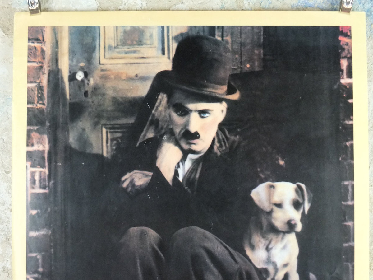 1989 Charlie Chaplin Poster, silent movie, cinema film memorabilia, wall art decor
