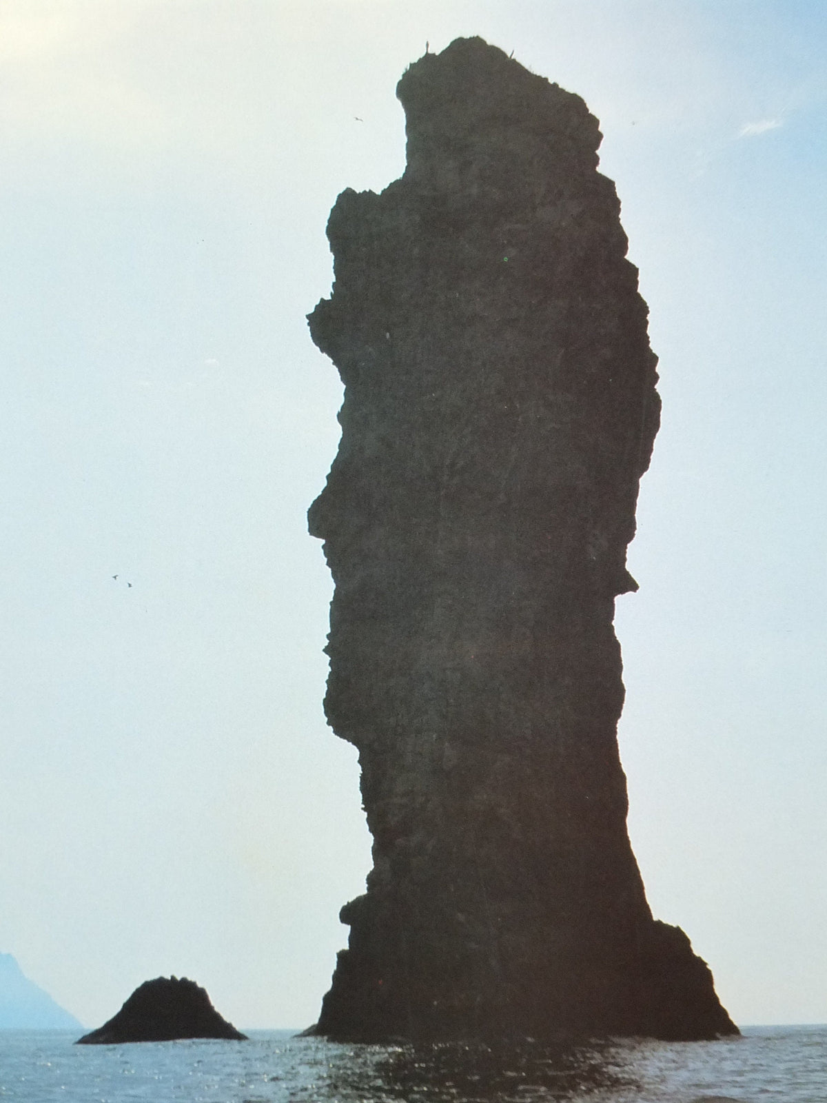 1980s La Canna Filicudi Italy Travel Poster, Messina Strait, island paradise, travel tourism, holiday vacation, wall art decor